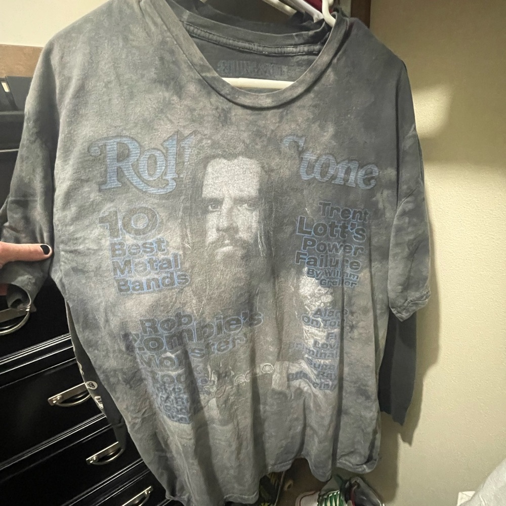 Vintage rob zombie rolling stone magazine tee